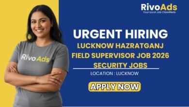 Lucknow Hazratganj Field Supervisor Job 2026 Security Jobs