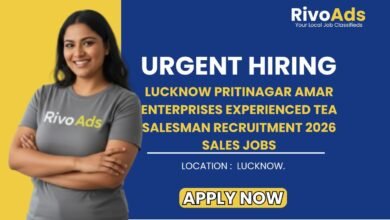 Lucknow Pritinagar Amar Enterprises Experienced Tea Salesman Recruitment 2026 Sales Jobs