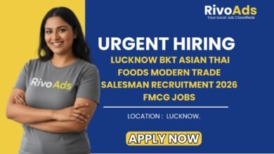 Lucknow BKT Asian Thai Foods Modern Trade Salesman Recruitment 2026 FMCG Jobs
