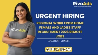 Regional Work From Home Female and Ladies Staff Recruitment 2026 Remote Jobs