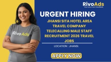 Jhansi Sita Hotel Area Travel Company Telecalling Male Staff Recruitment 2026 Travel Jobs