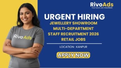 Jewellery Showroom Multi-Department Staff Recruitment 2026 Retail Jobs