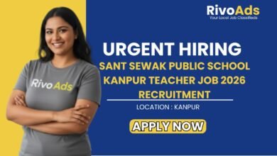 Sant Sewak Public School Kanpur Teacher Job 2026 Recruitment
