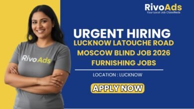 Lucknow Latouche Road Moscow Blind Job 2026 Furnishing Jobs