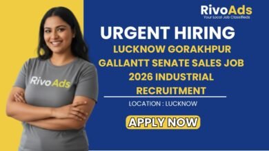 Lucknow Gorakhpur Gallantt Senate Sales Job 2026 Industrial Recruitment