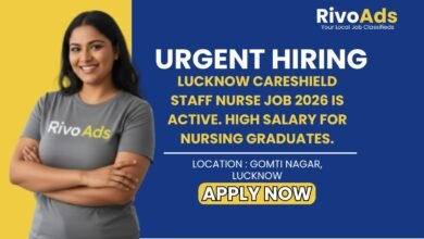 Lucknow Careshield Staff Nurse Job 2026 Vacancy