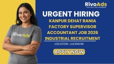 Kanpur Dehat Rania Factory Supervisor Accountant Job 2026 Industrial Recruitment