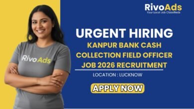 Kanpur Bank Cash Collection Field Officer Job 2026 Recruitment