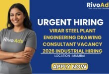 Virar Steel Plant Engineering Drawing Consultant Vacancy 2026 Industrial Hiring