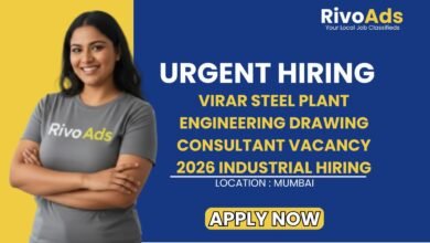 Virar Steel Plant Engineering Drawing Consultant Vacancy 2026 Industrial Hiring