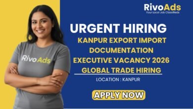Kanpur Export Import Documentation Executive Vacancy 2026 Global Trade Hiring
