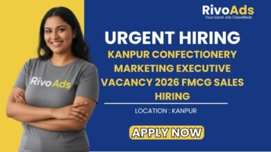 Kanpur Confectionery Marketing Executive Vacancy 2026 FMCG Sales Hiring