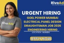 Goel Power Mumbai Electrical Panel Design Draughtsman Job 2026 Engineering Hiring