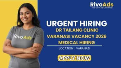 Dr Tailang Clinic Varanasi Vacancy 2026 Medical Hiring