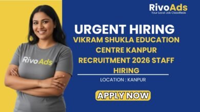 Vikram Shukla Education Centre Kanpur Recruitment 2026 Staff Hiring