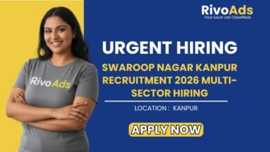 Swaroop Nagar Kanpur Recruitment 2026 Multi-Sector Hiring