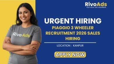 Piaggio 3 Wheeler Recruitment 2026 Sales Hiring