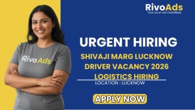 Shivaji Marg Lucknow Driver Vacancy 2026 Logistics Hiring