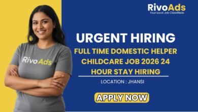 Full Time Domestic Helper Childcare Job 2026 24 Hour Stay Hiring