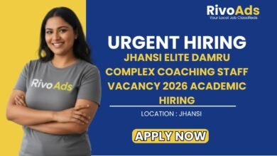Jhansi Elite Damru Complex Coaching Staff Vacancy 2026 Academic Hiring