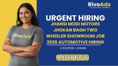 Jhansi Modi Motors Jhokan Bagh Two Wheeler Showroom Job 2026 Automotive Hiring