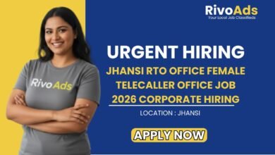 Jhansi RTO Office Female Telecaller Office Job 2026 Corporate Hiring