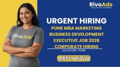 Pune MBA Marketing Business Development Executive Job 2026 Corporate Hiring