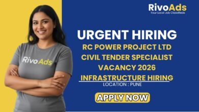 RC Power Project Ltd Civil Tender Specialist Vacancy 2026 Infrastructure Hiring
