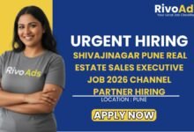 Shivajinagar Pune Real Estate Sales Executive Job 2026 Channel Partner Hiring