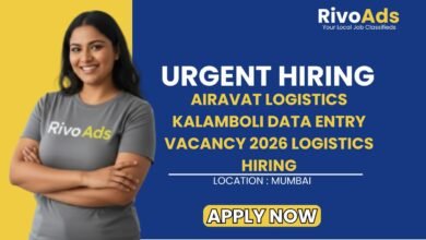 Airavat Logistics Kalamboli Data Entry Vacancy 2026 Logistics Hiring