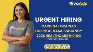 Cardinal Gracias Hospital Vasai Vacancy 2026 Healthcare Hiring