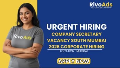 Company Secretary Vacancy South Mumbai 2026 Corporate Hiring