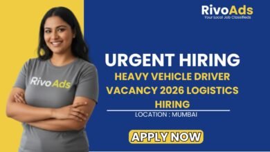 Heavy Vehicle Driver Vacancy 2026 Logistics Hiring