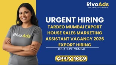 Tardeo Mumbai Export House Sales Marketing Assistant Vacancy 2026 Export Hiring