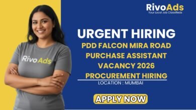 PDD Falcon Mira Road Purchase Assistant Vacancy 2026 Procurement Hiring