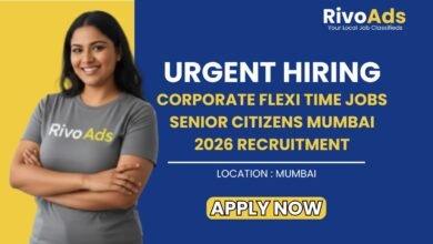 Corporate Flexi Time Jobs Senior Citizens Mumbai 2026 Recruitment
