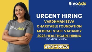 Vardhman Seva Charitable Foundation Medical Staff Vacancy 2026 Healthcare Hiring