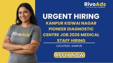 Kanpur Kidwai Nagar Pioneer Diagnostic Centre Job 2026 Medical Staff Hiring