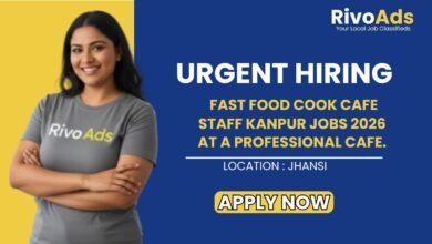 Fast Food Cook Cafe Staff Kanpur Jobs 2026 at a professional cafe.