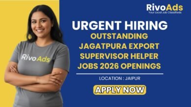 Jagatpura Export Supervisor Helper Jobs 2026