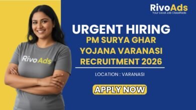 PM Surya Ghar Yojana Varanasi Recruitment 2026