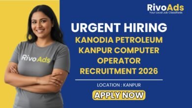 Kanodia Petroleum Kanpur Computer Operator Recruitment 2026