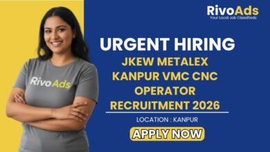 JKEW Metalex Kanpur VMC CNC Operator Recruitment 2026