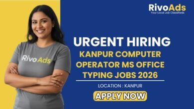 Kanpur Computer Operator MS Office Typing Jobs 2026