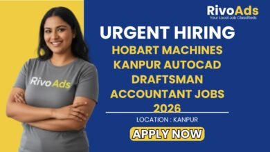 Hobart Machines Kanpur AutoCAD Draftsman Accountant Jobs 2026