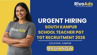 South Kanpur School Teacher PGT TGT Recruitment 2026