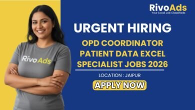 OPD Coordinator Patient Data Excel Specialist Jobs 2026