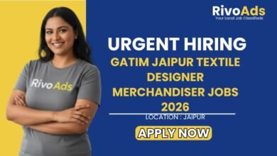 Gatim Jaipur Textile Designer Merchandiser Jobs 2026
