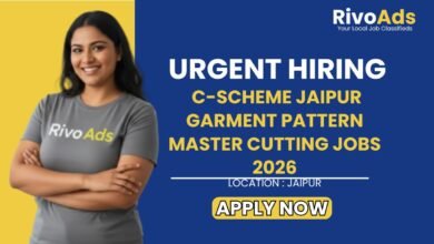 C-Scheme Jaipur Garment Pattern Master Cutting Jobs 2026
