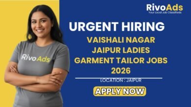 Vaishali Nagar Jaipur Ladies Garment Tailor Jobs 2026
